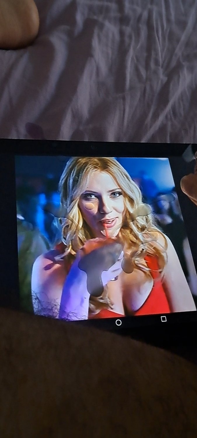 Scarlett Johansson cum on face #nloXSPXP