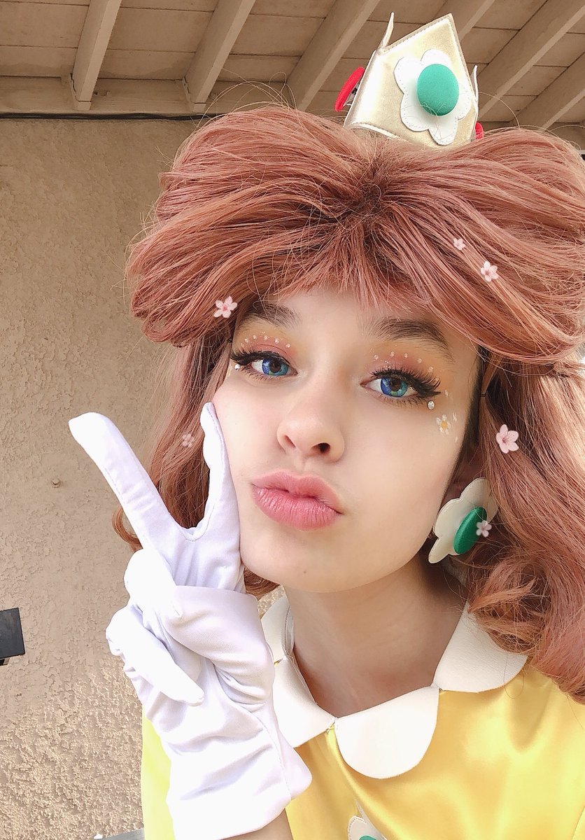Princess Daisy Cosplayer Cum Tribute #CZWZj0aW