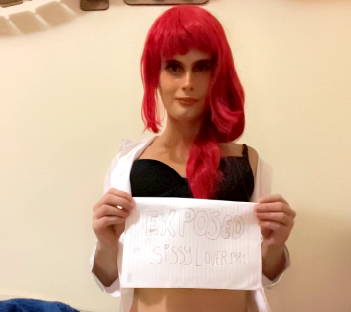 Sissy Karina loves getting exposed by me #NNK87kYY