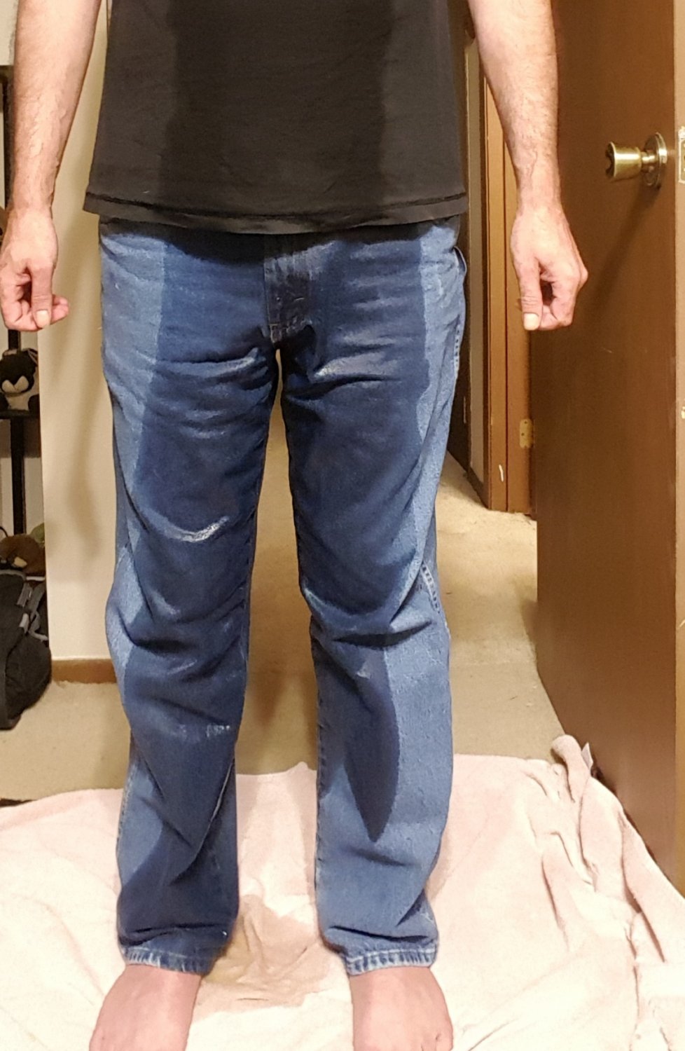 Photos of me wetting my jeans over time 2 #B682rteR