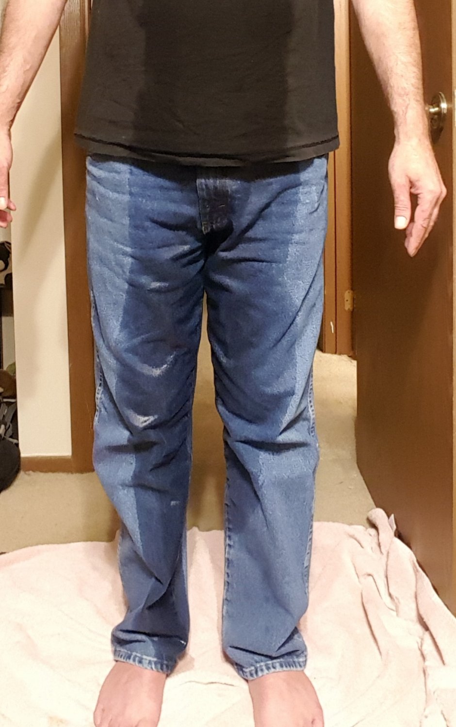 Photos of me wetting my jeans over time 2 #RtxxHbbx