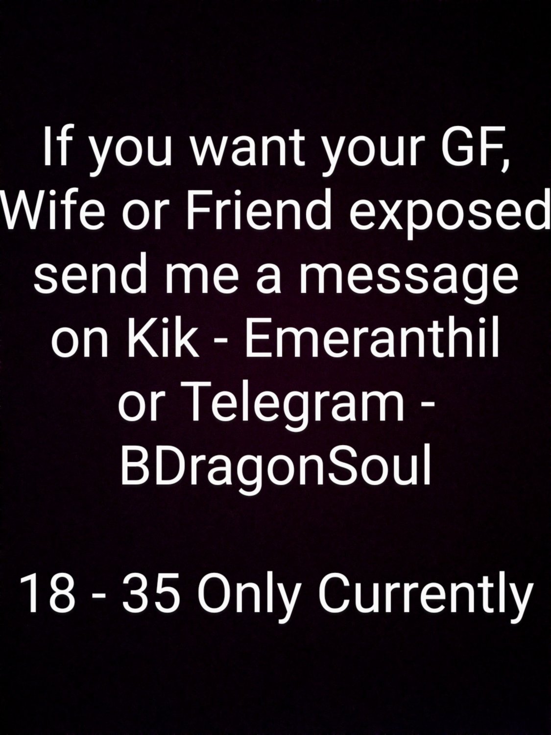 Come Expose the Sluts in your life to get them posted here. #hFz7G7O3