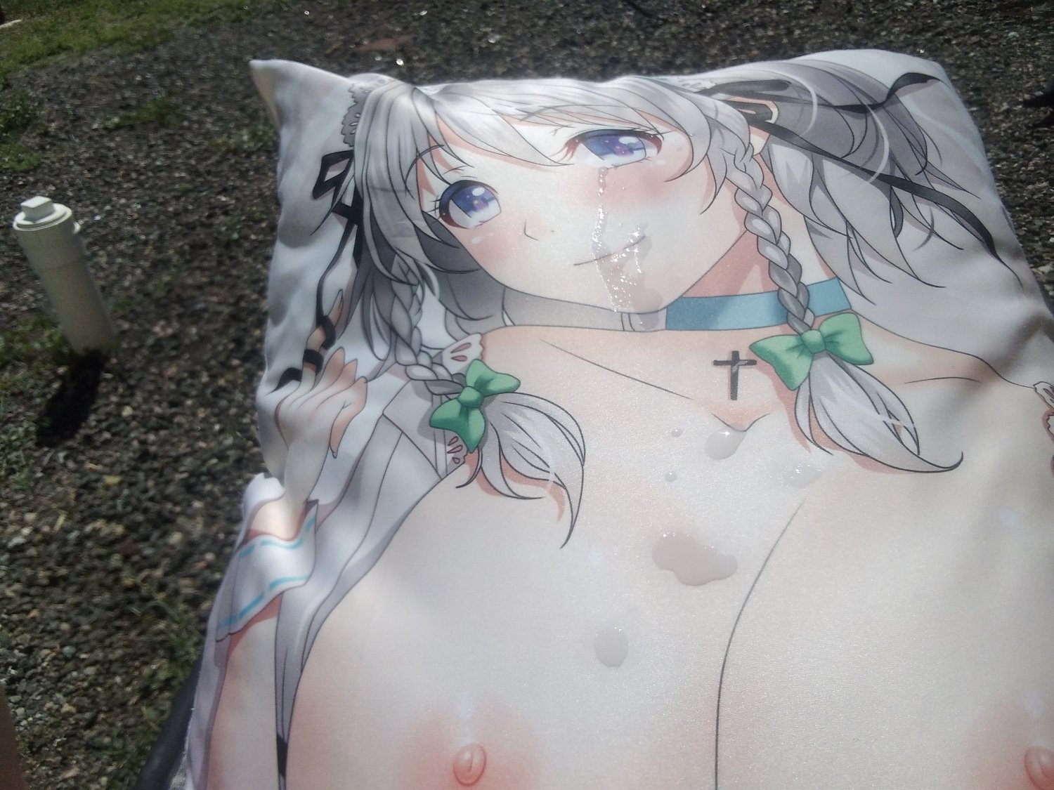 Sakuya Izayoi dakimakura bukkake 1 #Hgkl4Smc