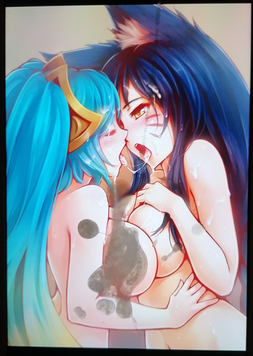 Ahri and Sona korean cumtribute (bukkake) #tkG8gD7K