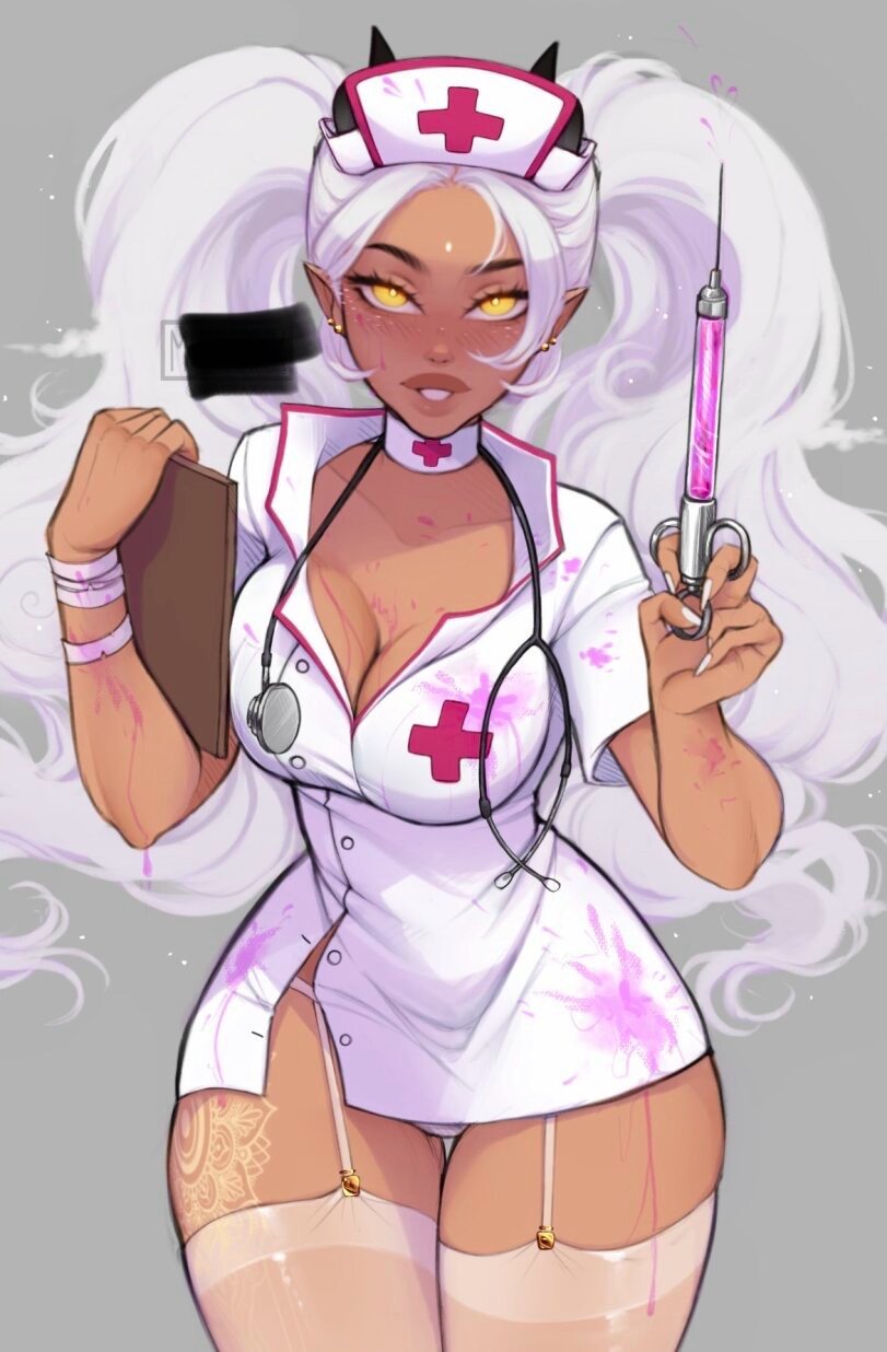 Cute horned girl #CdfXzt0R