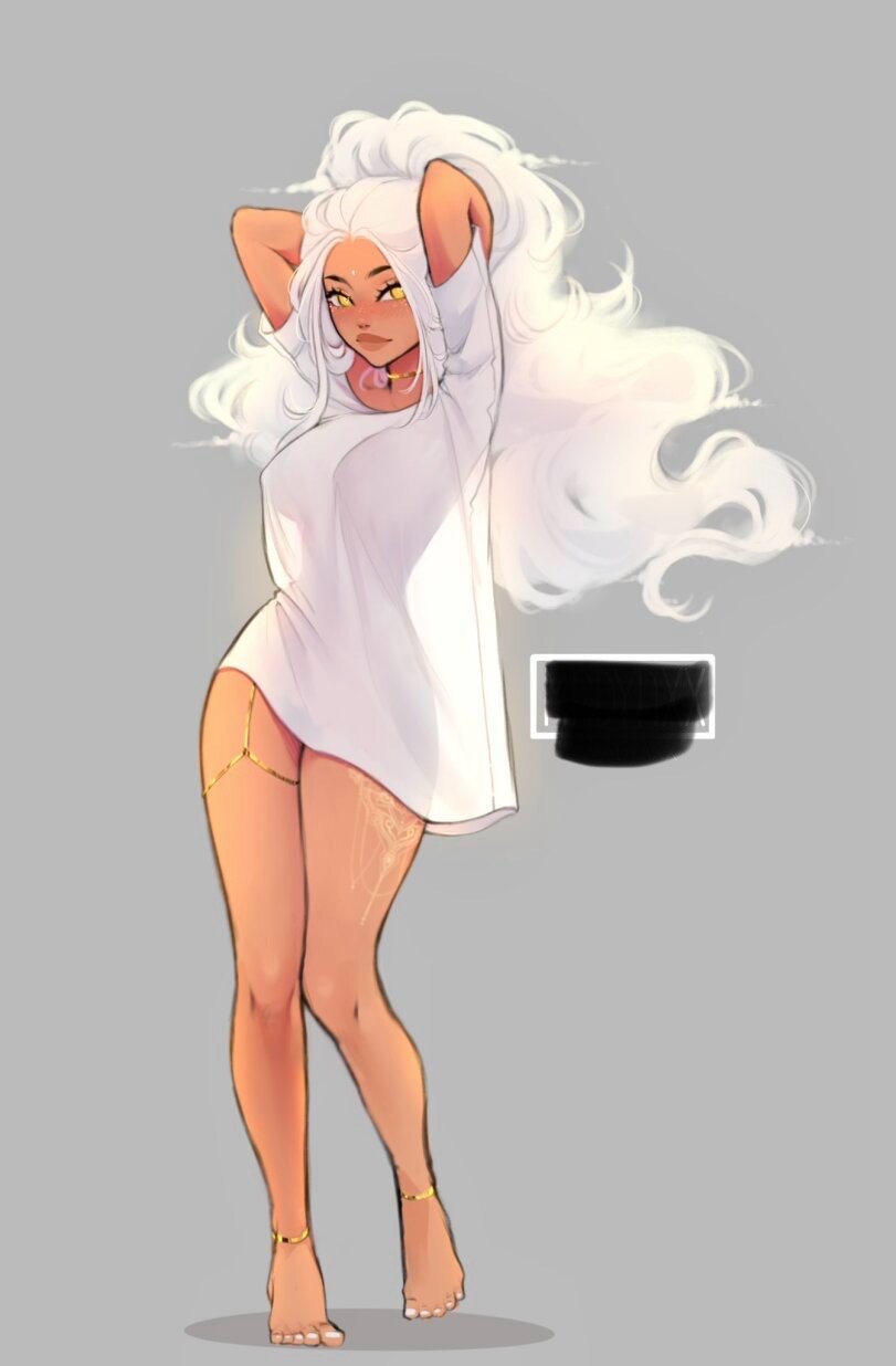 Cute horned girl #IzOuyIUN