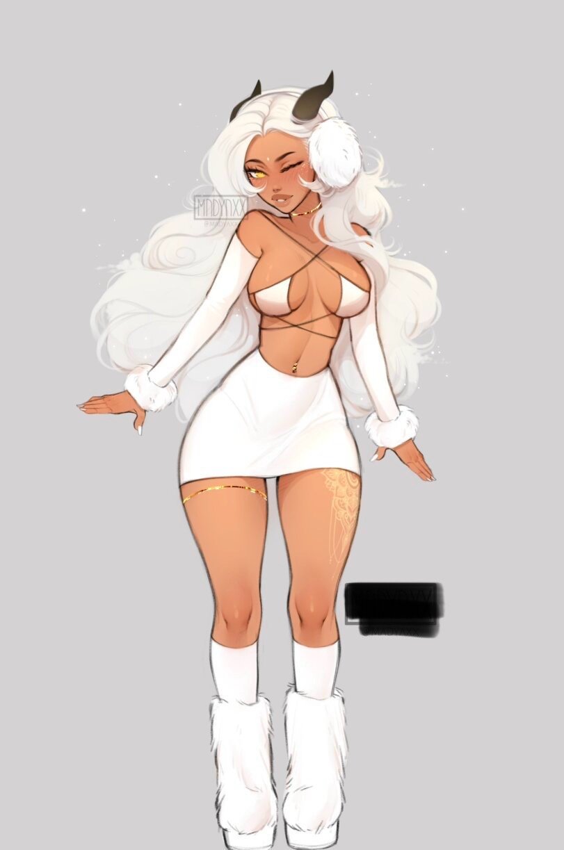 Cute horned girl #ho41jMo7