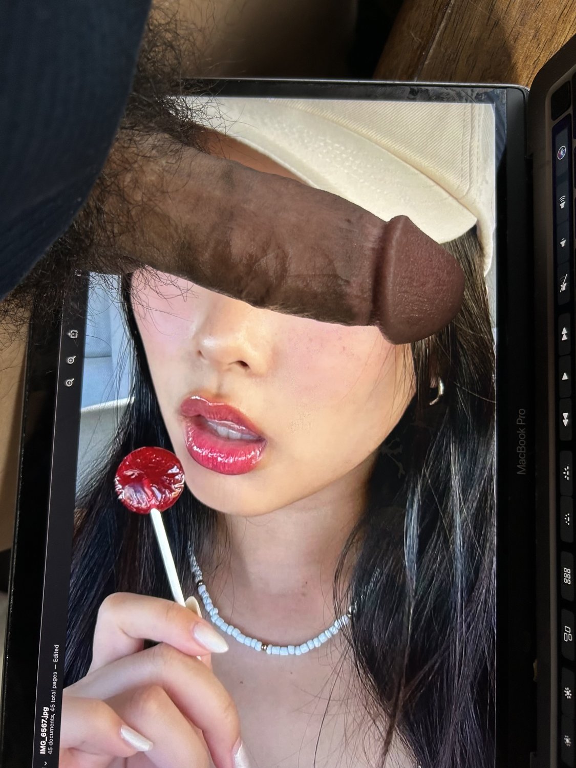 Asian Cuck submits his cute lollipop loving ABG crush for tribs #5v6OzYei