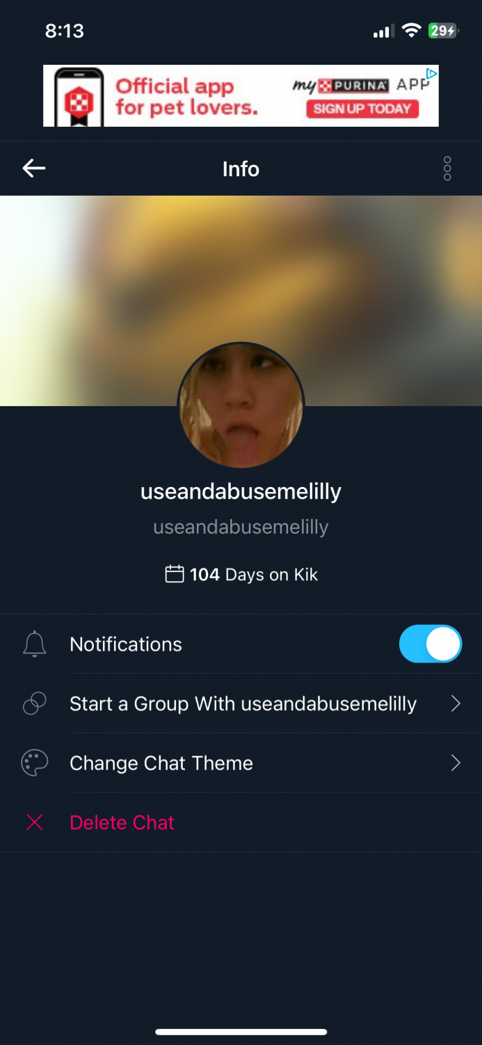 Kik slut2692 to expose anyone #KinAUjIb