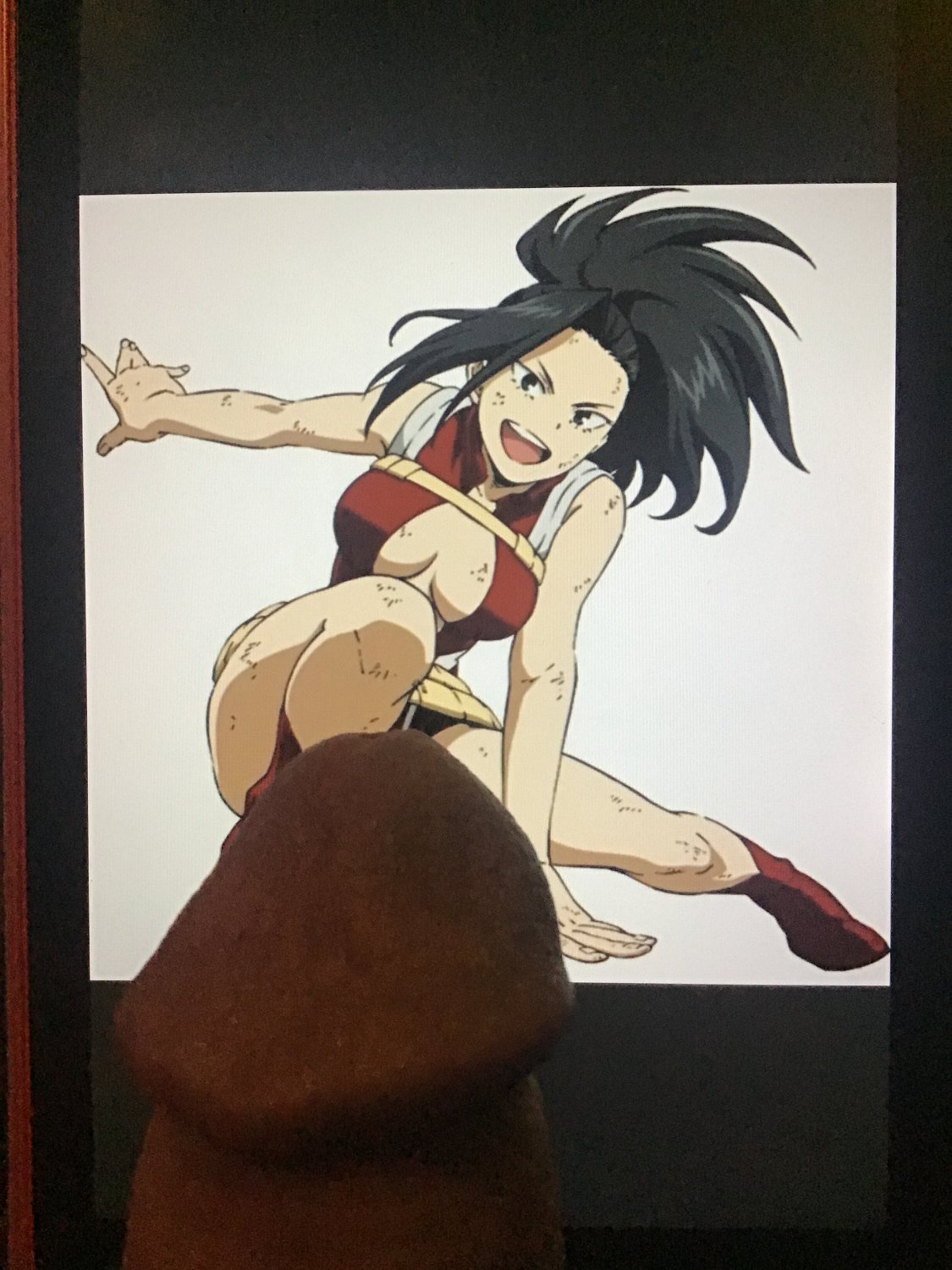 Sexy Momo Yaoyorozu cum tribute #Ve6Qg5P3