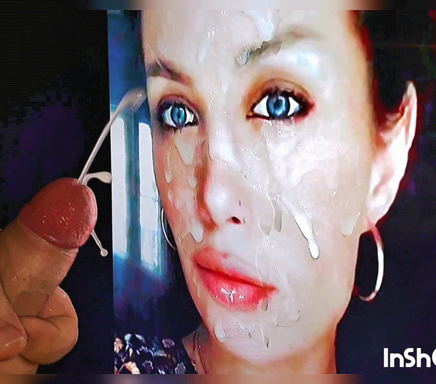 Massive facial cum tribute on hot sister's face #9xTSgVx0