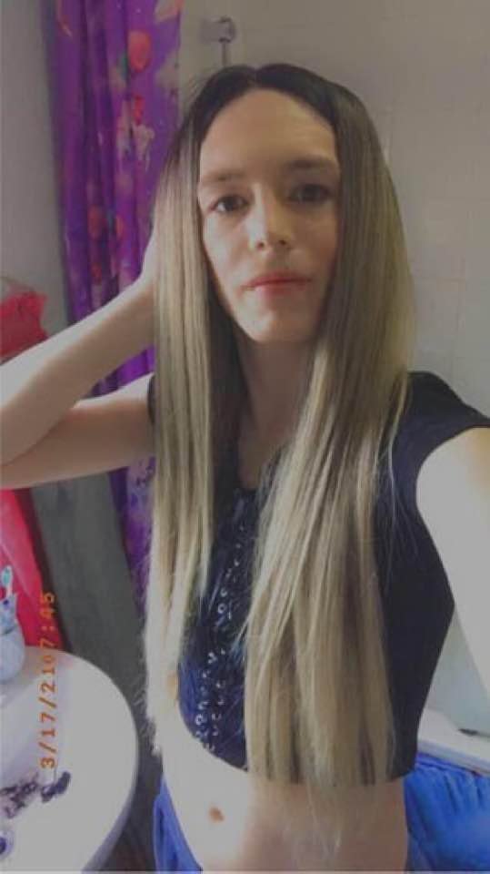 Longhaired UK Sissy Megan wants to be turned into a Webslut. Kik: XmeganthatransX #AE1KbsTK