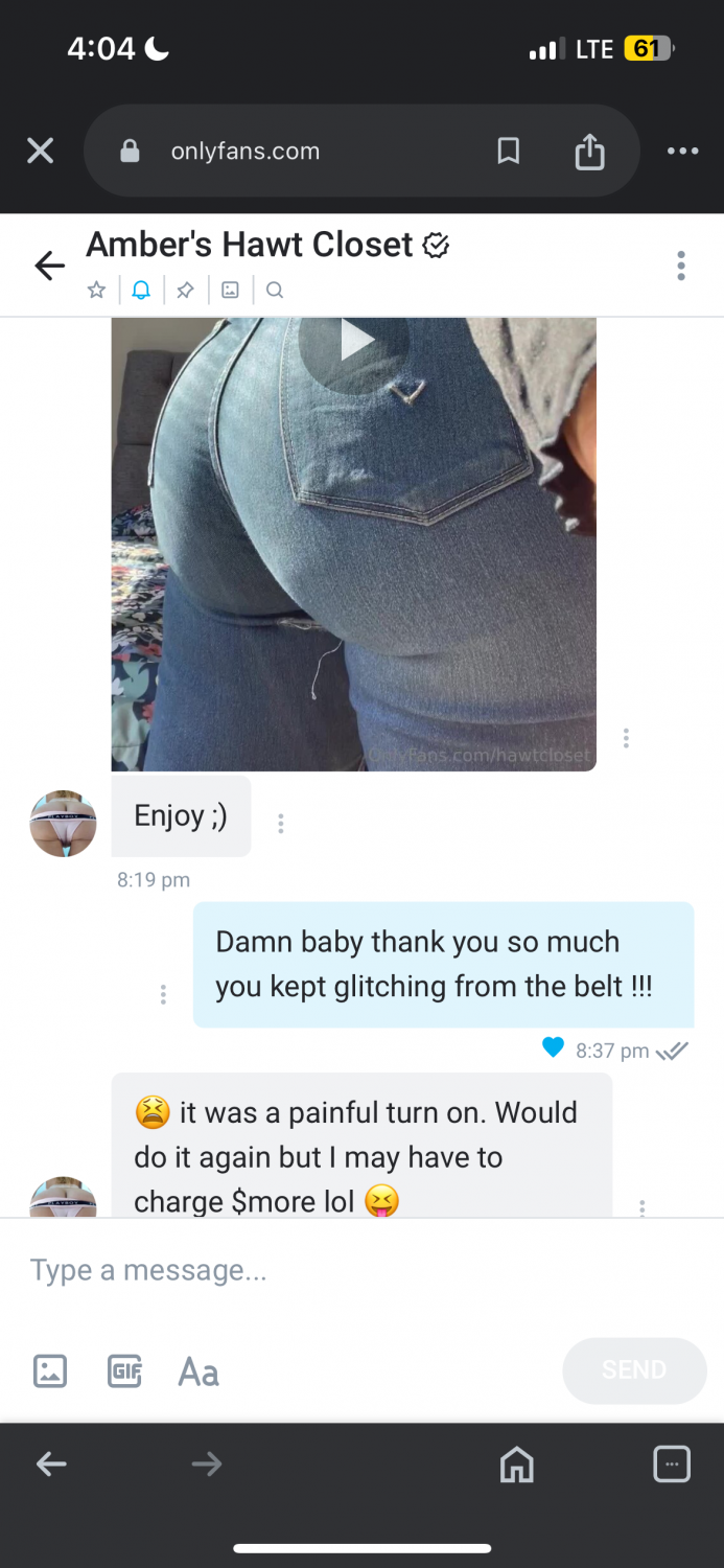 Hawtassmilf belt spanking over jeans ! #Tc00J0D7
