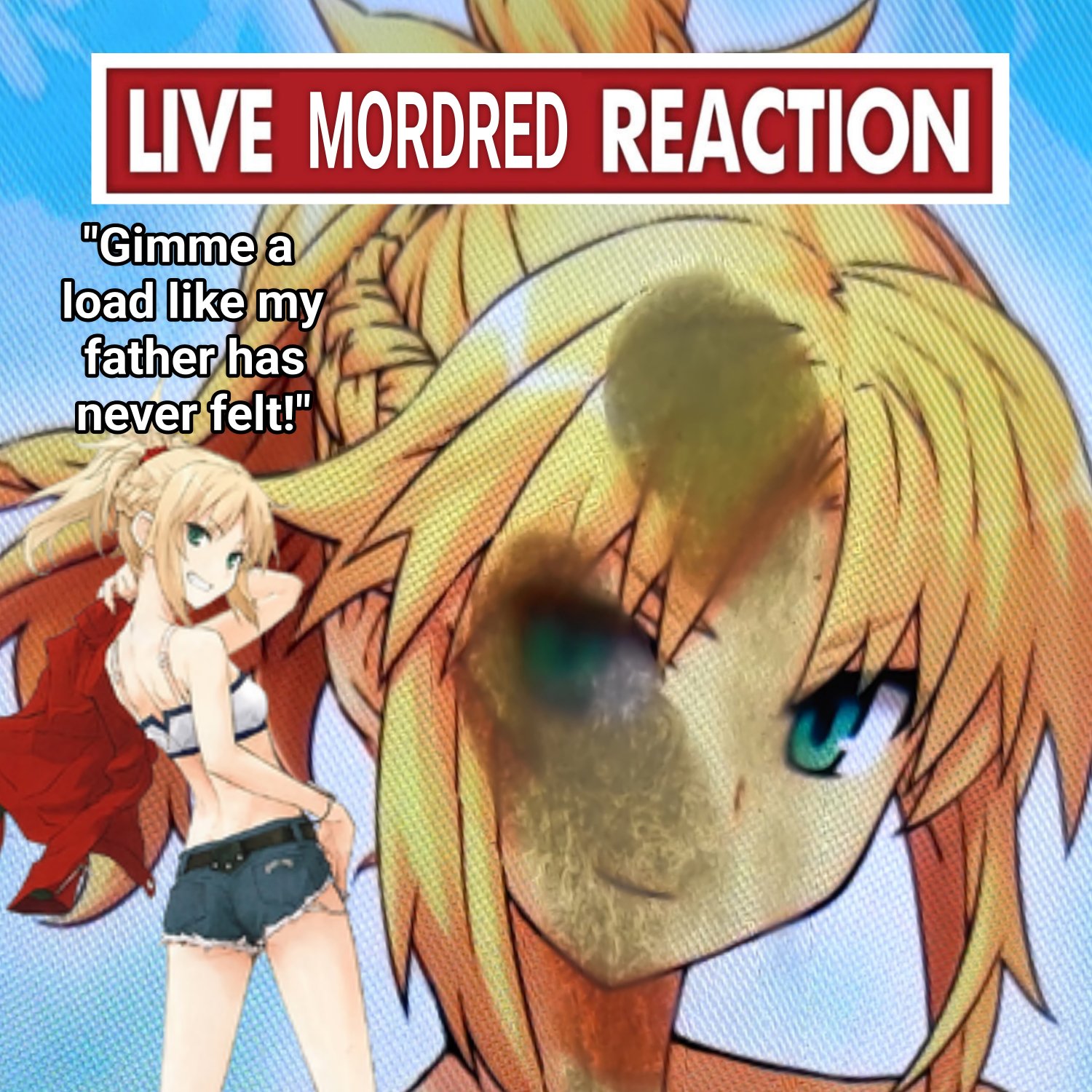 Mordred Reacts to Me Cumming on Her - FGO Cum Tribute (AI Voice) #VZjdwJ6l