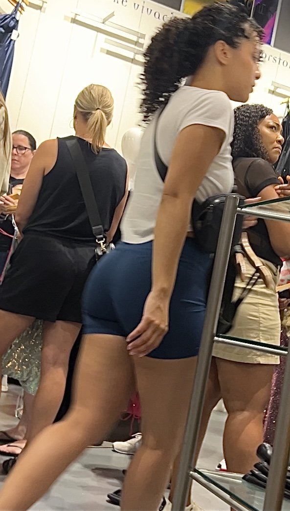 candid blue shorts fuckable ass pawg #nIb3asNC
