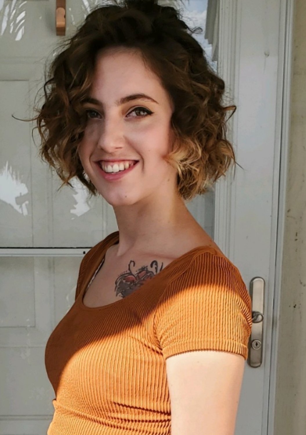 Hipster chick Allie J. from TX expressing her nude body for all to see! π #nT8y6HbD