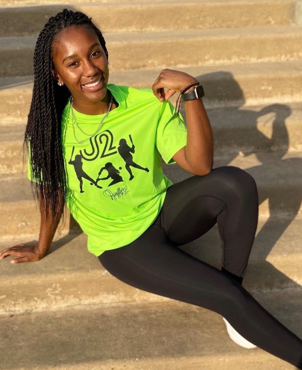 Janae Jefferson - Sexy Black Dyke Softball Player #MHRXkt5t