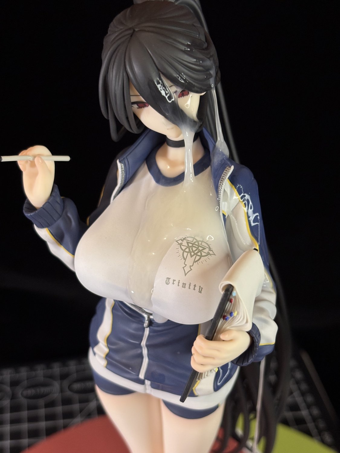 【#138】フィギュアぶっかけ ハスミ(体操服) | SOF Hasumi (Track) Figure Bukkake #2aeHcf0s