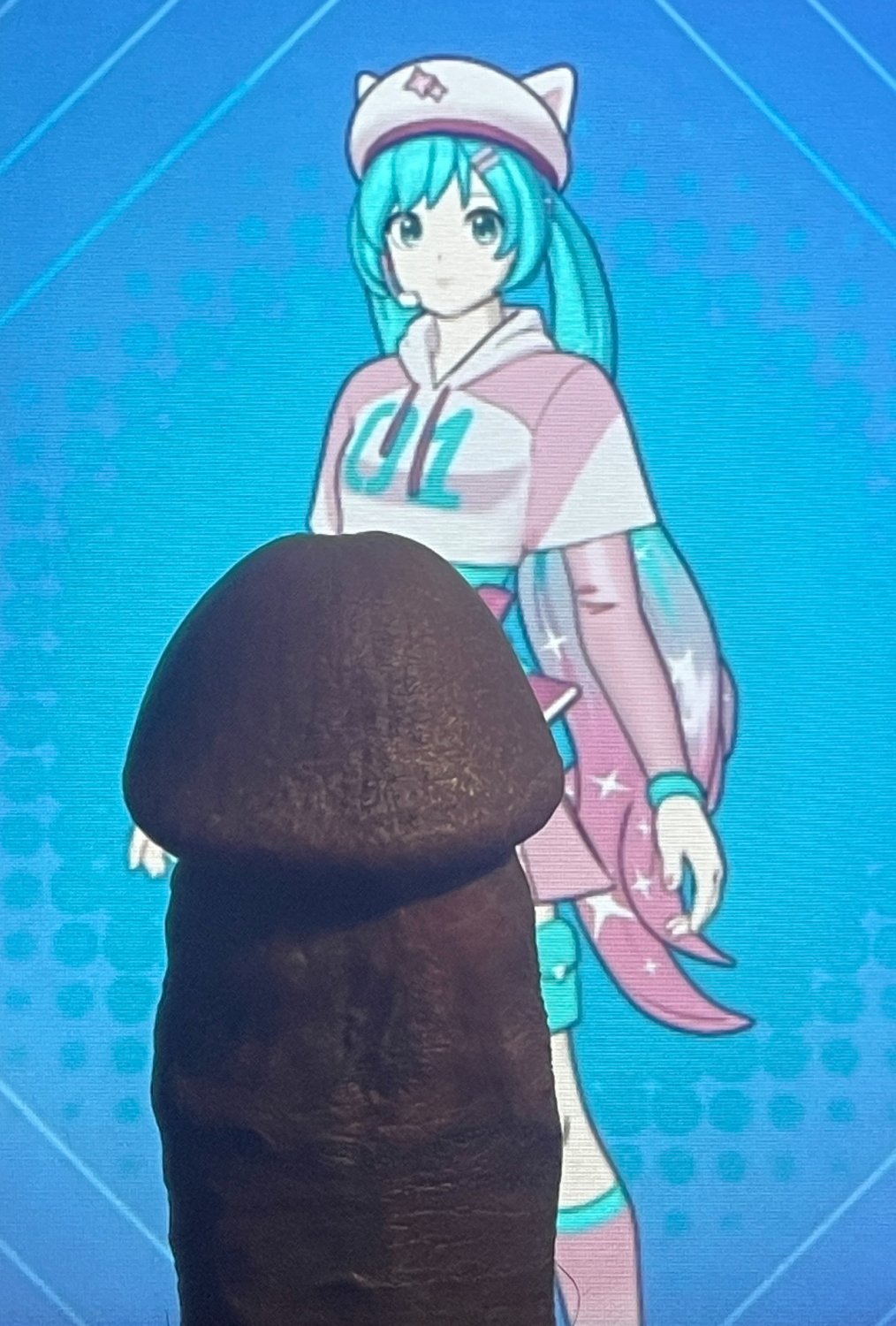 Neko Hatsune Miku Cock Tribute #GxLXclss
