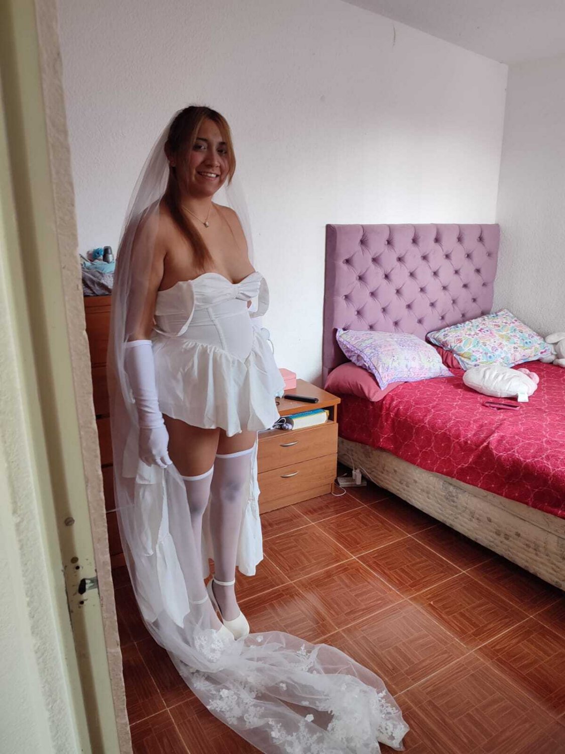 Wedding Dress Slut Wife #A0b2gurU
